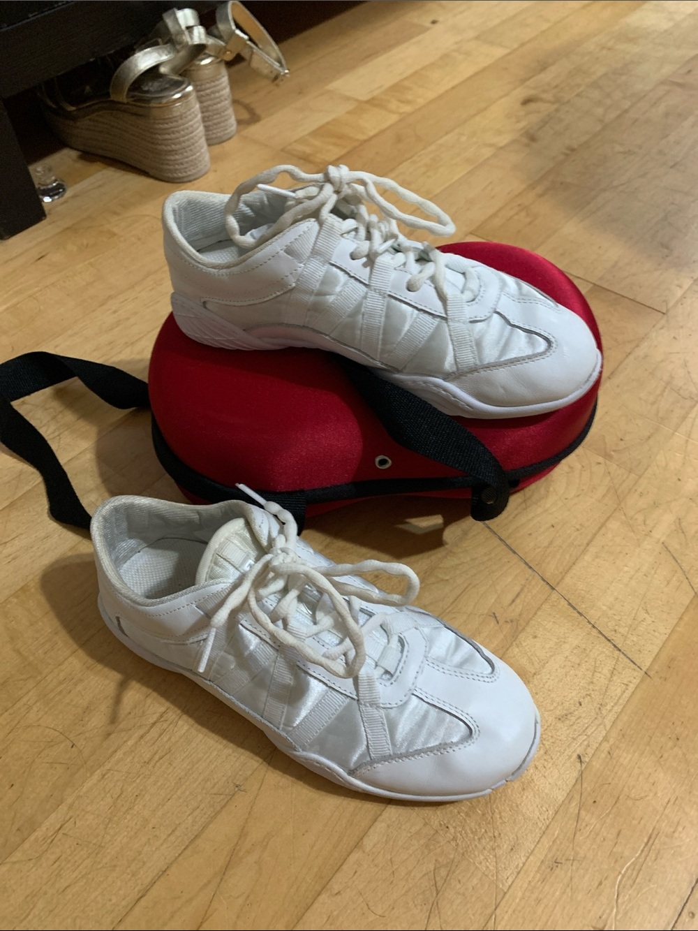 NFINITY White Women's Athletic cheer shoes